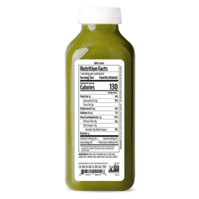 Pressed Juicery Daily Greens With Ginger 15.2fz - 15.2 FZ - Image 4