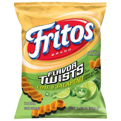 Frito Flavor Twists Lime & Jalapeno Corn Snacks - 9.25 Oz - Image 2