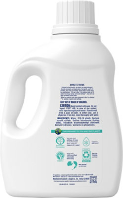 Arm & Hammer Deep Clean Liquid Laundry Detergent Free & Clear - 75 Fl. Oz. - 75 FZ - Image 4