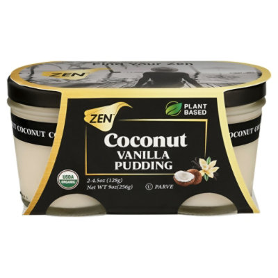 Zen Org Coco Vanilla Pudding, 9 Oz, 2ct - 9 OZ - Image 1