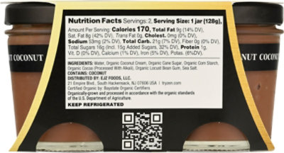 Zen Org Coco Chocolate Pudding 9oz, 2ct - 9 OZ - Image 6