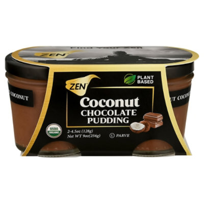 Zen Org Coco Chocolate Pudding 9oz, 2ct - 9 OZ - Image 2