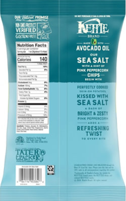 Kettle Chips Peppercorn Sea Salt 6oz - 6 OZ - Image 4