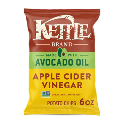 Kettle Chips Apple Cider Vinegar 6oz - 6 OZ - Image 1