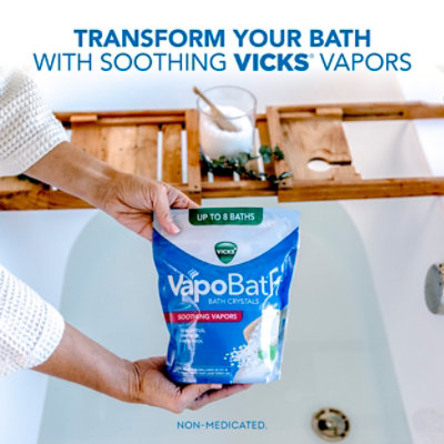 Vicks Base Non-medicated Salts No Flavor/scent Not Applicable - 24 OZ - Image 2
