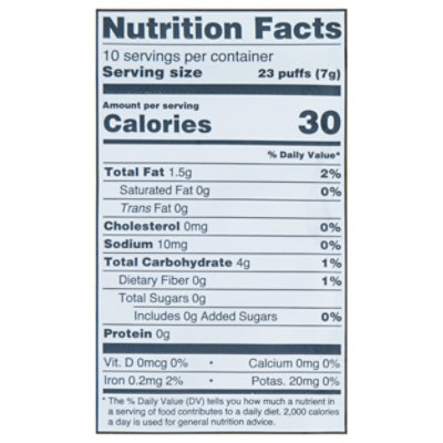 Lesser Evil Puffs Kids Broccoli Cheddar Blast - 2.5 OZ - Image 4