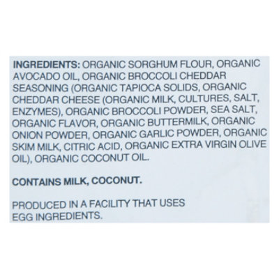 Lesser Evil Puffs Kids Broccoli Cheddar Blast - 2.5 OZ - Image 5