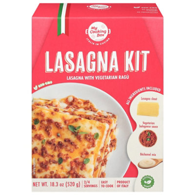 My Cooking Box Pasta Kit Vegetarian Ragu Lasagna - 18.38 OZ - Image 1