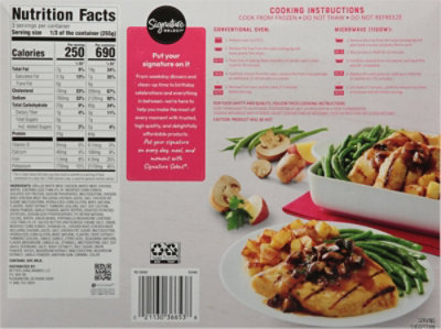 Signature Select Chicken & Potatoes With Mushroom Sauce 27 Oz - 27 OZ - Image 5
