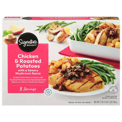 Signature Select Chicken & Potatoes With Mushroom Sauce 27 Oz - 27 OZ - Image 1