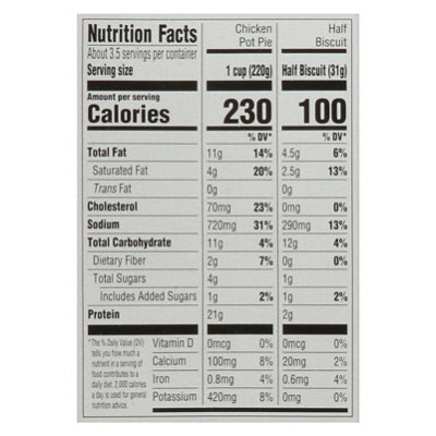 Signature Select Chicken Pot Pie Crustless 32 Oz - 32 OZ - Image 3