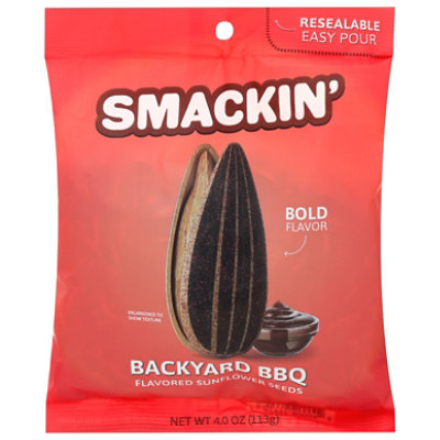 Smackin Sunflower Seeds Backyard Bbq 4oz - 4 OZ - Image 1