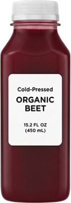 Beet Juice Cold Pressed Organic 15.2fz - 15.2 FZ - Image 1