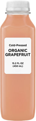 Grapefruit Juice Cold Pressed Organic 15.2fz - 15.2 FZ - Image 1