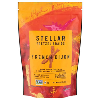 Stellar French Dijon Pretzel Braids - 12 Oz - Image 1