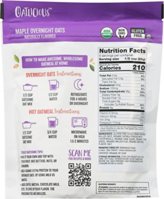 Oatsome Oats On Maple - 7.8 OZ - Image 5