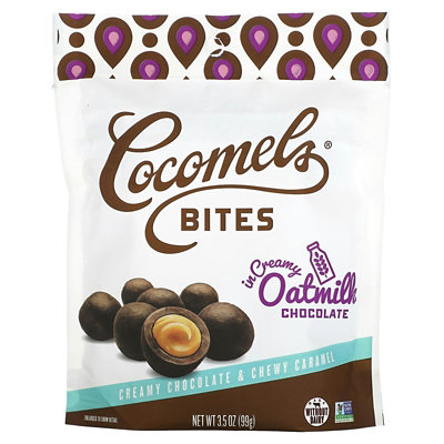 Cocomels Bites, Creamy Chocolate  Chewy Caramel, 3.5 oz (99 g) - Image 1