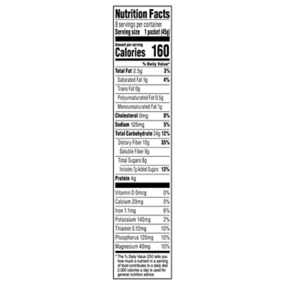 Quaker Instant Oatmeal Strawberries & Cream 8 Count 1.57 Ounce - 8 CT - Image 3