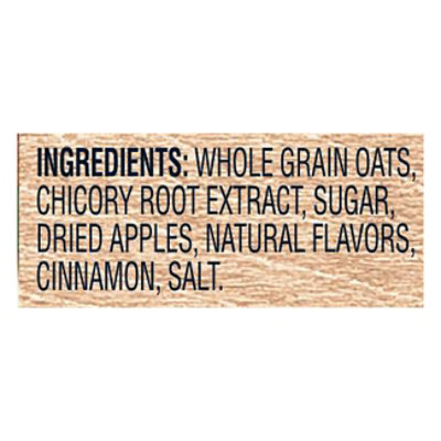 Quaker Fiber Boost Instant Oats Hot Cereal Apple Cinnamon 8 Count 1.57 Ounce - 8 CT - Image 4
