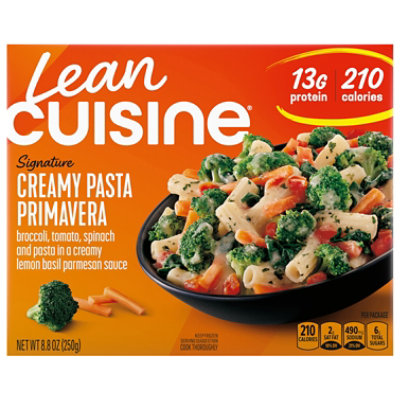 Lean Cuisine Pasta Primavera Frozen Entree 8.8oz Box - 8.8 OZ - Image 4