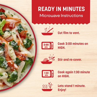 Lean Cuisine Pasta Primavera Frozen Entree 8.8oz Box - 8.8 OZ - Image 2