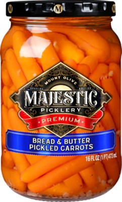Bread & Butter Pickled Carrots - 16 FZ - Image 1