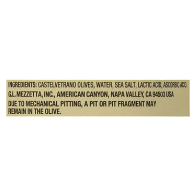 Mezzetta Sliced Castelvetrano Olives - 8.25 OZ - Image 4