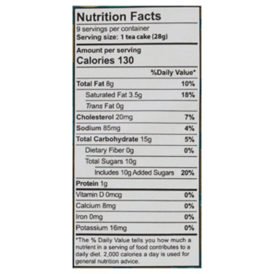 Bake N Joy Lemon Tea Cakes 9 Count - 9 OZ - Image 3