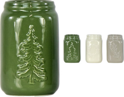 Overjoyed Boutique Winter Vase Large - Each - Image 1