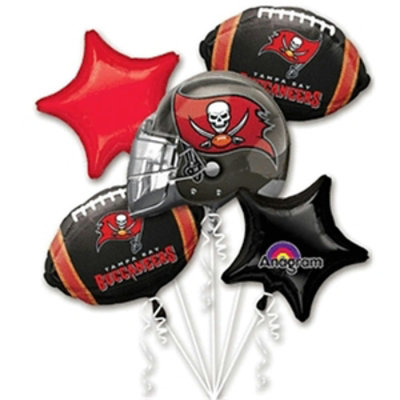 Anagram - NFL Tampa Bay Buccaneers Foil Balloon Bouquet - Image 1