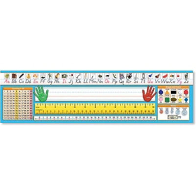 North Star Teacher Resource -  19 x 5 in. Mod Counting 1-120 Deskplate - 3 per Pack - Image 1