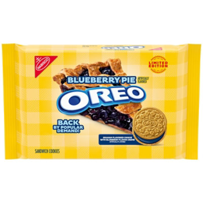OREO Limited Edition Blueberry Pie Sandwich Cookies – 10.68 Oz - Image 1