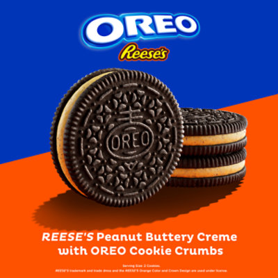 OREO Limited Edition Reese's Peanut Butter Creme Cookie - 10.91 Oz - Image 2