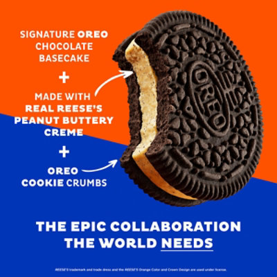 OREO Limited Edition Reese's Peanut Butter Creme Cookie - 10.91 Oz - Image 3