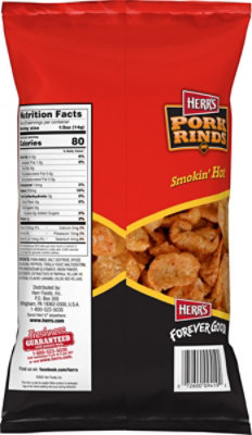 Herrs Pork Rinds Hot 3.75oz - 3.75 OZ - Image 6