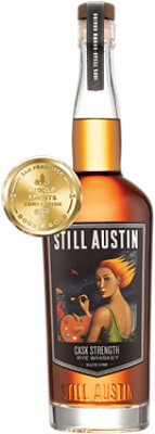 Still Austin The Artist Cask Strength Rye Whiskey - 750 Ml - Image 1