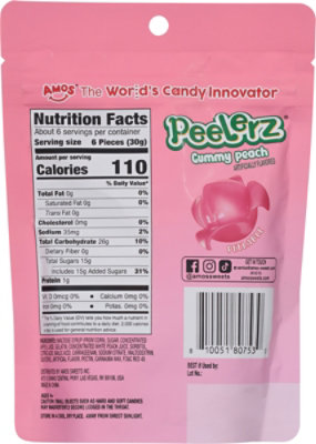 Peelerz Gummy Peach - 6 OZ - Image 5