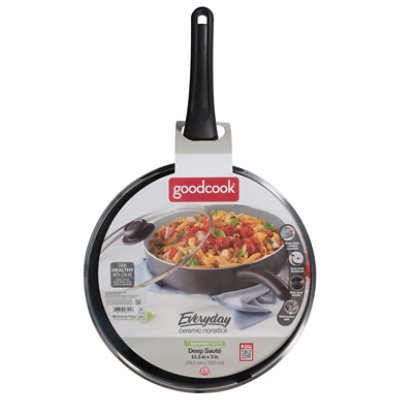 Goodcook Everyday Saute Pan W/lid 11.5 Cns - EA - Image 1