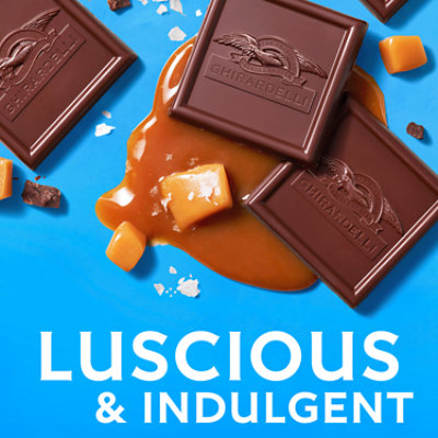 Ghirardelli Dark Chocolate Sea Salt Caramel Squares - 12.7 Oz - Image 5