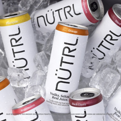Nutrl Vodka Soda Fruit Variety Cans - 12-12 Fl. Oz. - Image 4