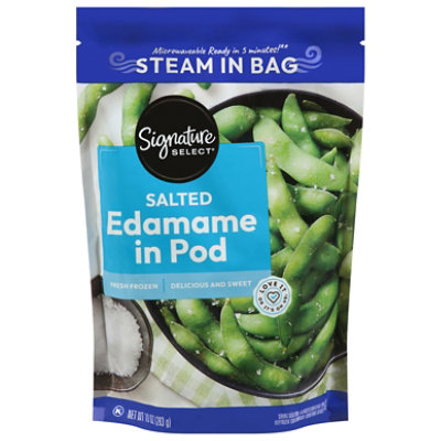 Signature Select Edamame In Pod Salted 10 Oz - 10 OZ