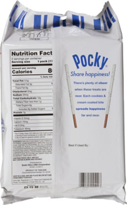 Glico Pocky Cookie & Cream 9pkmily Pack - 5.4 OZ - Image 6
