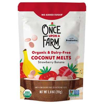 Once Upon A Farm Melts - Ccnt Ban Strwby - 1 OZ - Image 1