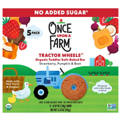 Once Upon A Farm Wheels Strby Pump & Beet - 3.35 OZ - Image 1