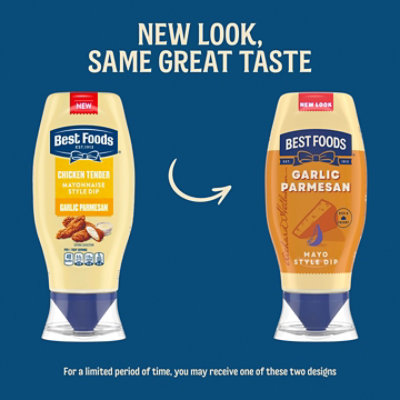 Best Foods Garlic Parmesan Mayo Style Dip Squeeze Bottle - 11.5 Oz - Image 5