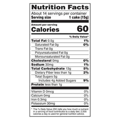 Quaker Rice Cakes Caramel Chocolate 6.56oz - 6.56 OZ - Image 3