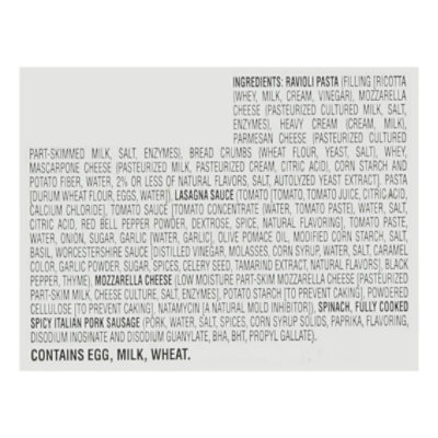 Readymeals Ravioli Quattro Formaggi With Sausage - 9 OZ - Image 4