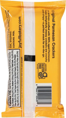 Joyfull Bakery Single Serve Original Parmesan Crackers - .75 OZ - Image 5