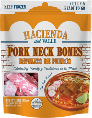 Hacienda Cut Pork Neckbones - 48 OZ - Image 1