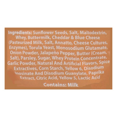 Smackin Sunflower Seeds Cheddar Jalapeno 4oz - 4 OZ - Image 4